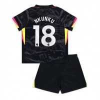 Chelsea Christopher Nkunku #18 3rd trikot Kinder 2024-25 Kurzarm (+ Kurze Hosen)